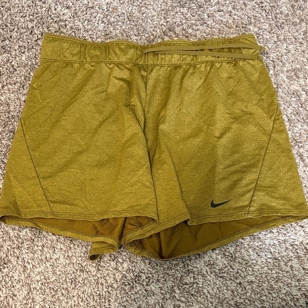 Nike Women's Athletic Shorts in Olive